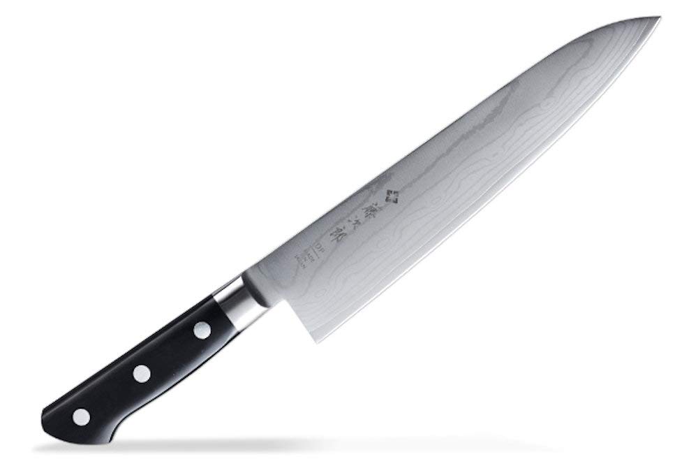TojiroDP Damascus 9.5-inch Chef's Knife