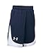 Under Armour Girls' Pop A Shot Basketball Short, Midnight Navy (410), Youth Large
