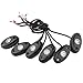 Rock Lights with 6 pod Lights for Jeep Off Road Truck Car ATV SUV Motorcycle Under Body Glow Light Lamp (Blue)thumb 2