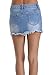 American Bazi Women's Denim Short Mini Skirts RSS801 - BLUE - 2X-Large - C11F