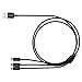 FRiEQ 3 in 1 High Speed Multi-Charging Micro USB Cable (3.3ft/1M) - Micro USB 2.0 A Male to Micro B Charger CableThis Cable does not Sync Data
