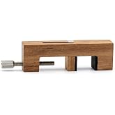 Professional Natural Wood Yangqin Capo, Premium Chinese Hammered Dulcimer Transposer, Precise Quick Key Changes, Universal Traditional String Instrument Accessory (brown)