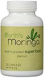 Moringa Oleifera 100% Organic Superfood (120 Veggie Capsules) 1,520mg Daily "Made in the USA"