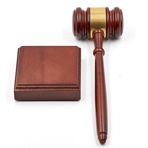 Gavels Fast Wooden Gavel and Sound Block with Custom Personalized Band Pricepulse