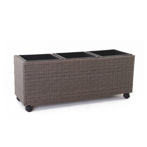Papillon 8096022 - Jardinera Rattan, 11 2X 39 x 45 cm: Amazon.es ...