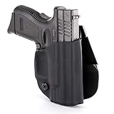 R&R Holsters: OWB Kydex Paddle Holster - Matte Black