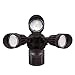 JJC 4000LM LED Security Lights Motion Sensor Flood Light Outdoor,40W(250W Equiv.) IP65 Waterproof,5000K-Daylight White ETL Listed Outdoor Lighting for Garage Yard Porch Brown (Not Solar Powered)