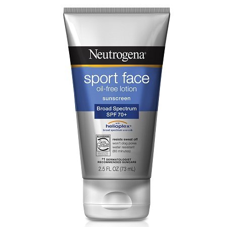 Neutrogena Neutrogena Sport Face Sunblock Lotion, 2.5 oz