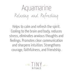 Tiny Rituals AQUAMARINE ENERGY BRACELET