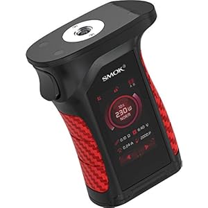 Mag P3 Akkuträger mit max. 230 Watt Ausgangsleistung – von Smok – Farbe: schwarz-rot