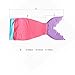 Ibestuff Luxury Mermaid Tail Blanket Soft Polar Fleece Children Sleeping Bags Gift for Kids(Pink)