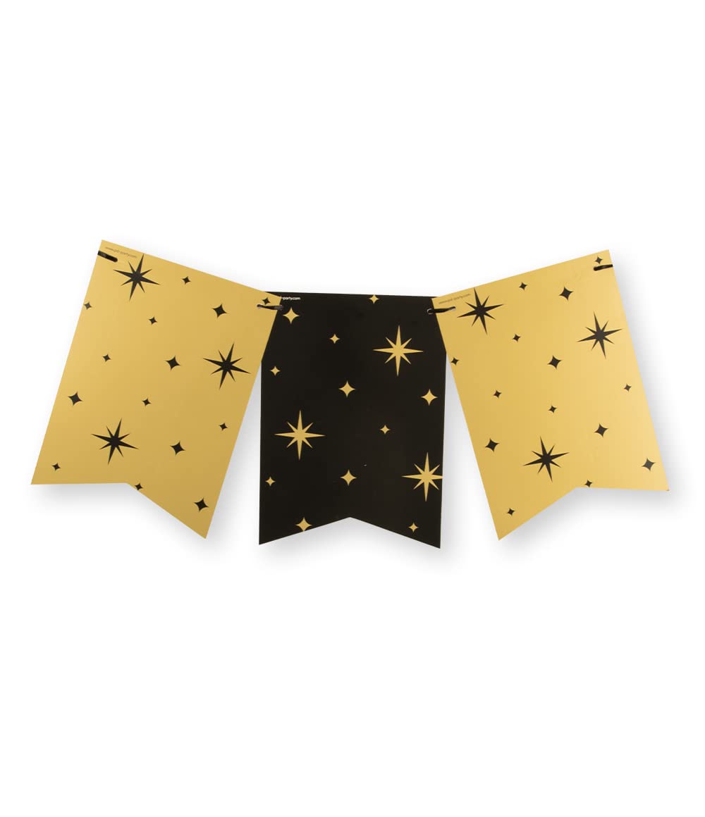 PD-Party 7024015, Gold/Black, 8.5cm