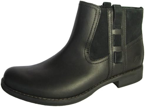 Timberland Women's Savin Hill Chelsea Ankle Boot,Black,6 M US