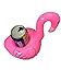 12 Pcs Inflatable Pink Flamingo Coasters Palm Trees Cup Drink Holder Swimming Pool Float