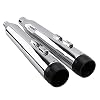 Klassieke Chrome Megafoon Instappers Uitlaatpijp Voor 2017-2019 Harley Touring, Road King,Electra Glide, Straat Glide…