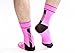 Gosuban Low Cut Compression Sock for Women and Men Plantar Fasciitis Sock Heel Ankle & Arch Support(Pink,Medium)