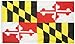 Annin Flagmakers Maryland State Flag USA-Made to Official State Design Specifications, 3 x 5 Feet (Model 142360)