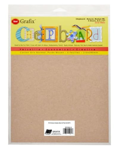 Grafix Medium Weight Chipboard – 8.5