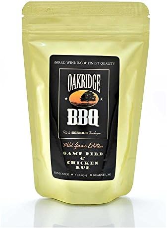 Oakridge BBQ Game Bird & Chicken Rub 6oz/170g