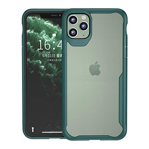 Lobwerk Protective Case for Apple iPhone 11 Pro XI 2019 5.8 Inch Thin Case Outdoor Mobile Phone Case Made of TPU Shockproof Extra Protection Light Green