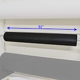 50" X 36" Low Profile Soft Black Loop