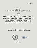 Image de Final Environmental Assessment for Saft America, Inc., Electric Drive Vehicle Battery and Component Manufacturing Initiative Application, Jacksonville
