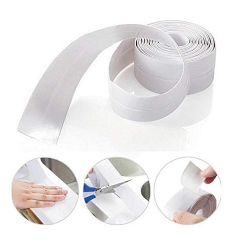 Kaimu Kitchen Bathroom Wall Sealing Tape Waterproof Mold Proof Adhesive Tape Masking Tape - Thumbnail 2