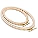 Caydo 2 Pieces Oval Embroidery Hoops Include 1 Piece 7.8 x 4.8 Inch and 1 Piece 5.9 x 3.6 Inch Cross Stitch Hoops Ring for Art Craft Handy Sewing