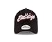 New Era NCAA Core Script 9TWENTY Adjustable Cap, Black, One Size