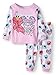 Sesame Street Elmo and Abby Cadabby 2 Piece Sleepwear Pajama Set,Pink,12 Months