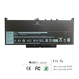 ZWXJ Laptop Battery Type J60J5 (7.6V 55WH) for Dell Latitude E7270 E7470 Series WYWJ2 MC34Y 0MC34Y 1W2Y2 242WD 451-BBSY 451-BBSX dell j60j5 dell 242wd Battery dell 451-bbsx
