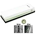3Dimage Whetstone 2-IN-1 Sharpening Stone 3000/8000 Grit Whaterstone, Blade Guide Sharpener Stone,Rubber Stone Holder Included