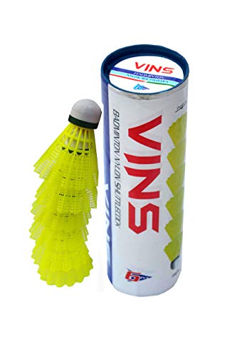 SUPER SONA Vins Nylon Shuttlecock (Yellow)