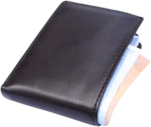 EEM small men´s leather wallet in pocket size brown