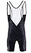 sponeed Men's Bib Shorts Pad Gear Underwear Rider Bicycle Tights Pants Comfortable Racing Fit Suit US XL White Black