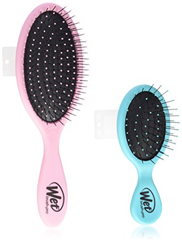 Wet Brush Wet Brush Pro Original and Lil  Detangler Cherry Cotton Candy Combo, 0.3 Pound