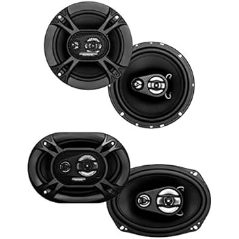 Amazon.com: 2) Soundstorm SSL EX365 6.5" 150W 3-Way+EX369 6x9" 300W Car