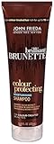 John Frieda Brilliant Brunette Colour Protecting Moisturizing Shampoo, 8.45 Fluid Ounce