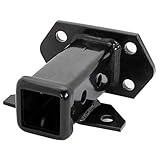 Quick Products Black QP-HS5839 Bolt-On Receiver Tube-2"