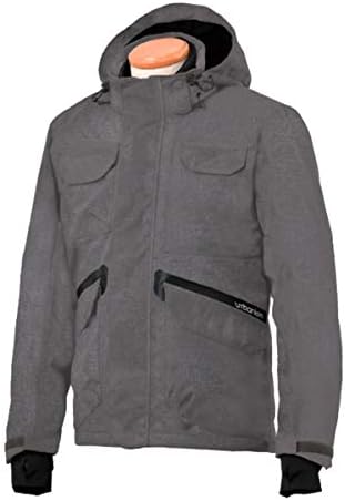 アーバニズム Urbanism バイク用ジャケット 4ポケットウィンタージャケット ヘザーグレー 車 バイク 家電 カメラ Ll Unj 085 ホーム B08kg51gpq