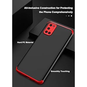 HAOTIAN Cover per Oppo A52/A72/A92 Cover, Custodia Protettiva con Tutto Il Corpo Tocco Morbido Setoso, Staccabile… - immagine 8