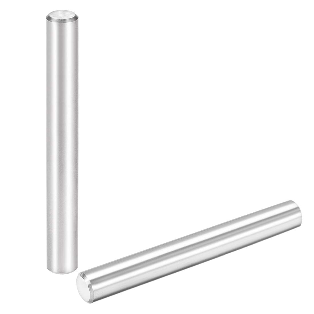 TA-VIGOR 2Pcs 12mm x 100mm Dowel Pins, 304 Stainless Steel Shelf Support Cylindrical Pin Pegs Shelf Support Pegs Fasten Elements for Furniture, Cabinets, and Mechanical Applications