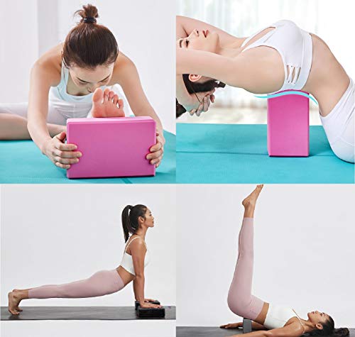 CISMARK-Yoga-Block-Supportive-Latex-Free-EVA-Foam-Soft-Non-Slip-Surface-for-Yoga-Pilates-Meditation-2PCS