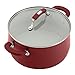 Paula Deen Savannah Collection 17 Piece Cookware Set, Red