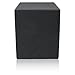 MDF Sub Woofer Enclosure Box [Black] for Single JL Audio W6v3 Car Subwoofer | ¾ Premium MDF Construction | Made in U.S.A. (10