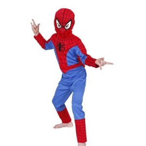 Rubies Spiderman 'Classic' Costume - Child'S Fancy Dress Large Age 8 - 10