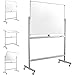 Mobile Dry Erase Magnetic Whiteboard-47(W) x 36