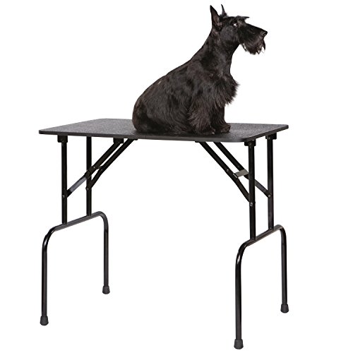 Master Equipment Steel Non-Slip Matting Grooming Able Pet Table, 36-Inch