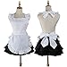 Love Potato Cute White Retro Kitchen Restaurant Women Aprons for Women Girls Waitress Apron for Gift