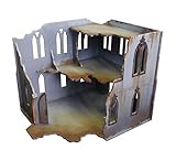 Frontline Gaming - ITC Terrain - Gothic Ruins: Manor - Tabletop Miniatures Wargame 28mm Scenery Terrain